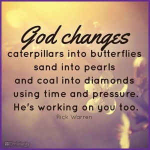 God changes